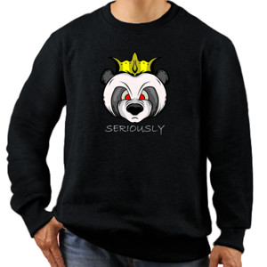 Jaket Sweater PANDA SERIOUSLY