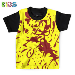 Kaos Anak Full-Print Kaos Anak Batik