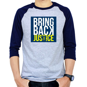 Kaos Raglan BRING BACK JUSTICE