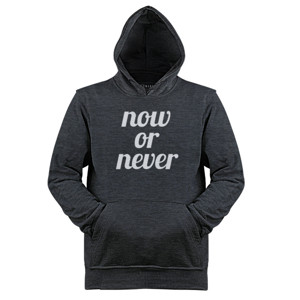 Jaket Hoodie Now or Never