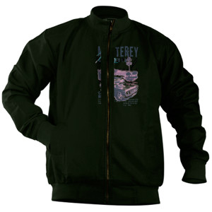 Jaket Bomber Kaos Monterey Bay California (SB3JJ)