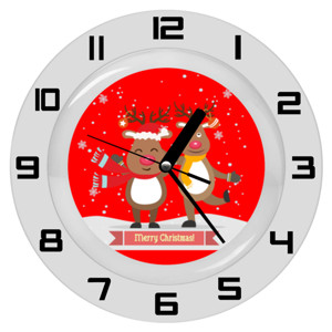 Jam Dinding JD - Christmas 02