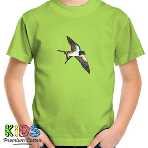 Kaos Kaos Anak Gambar Swallow