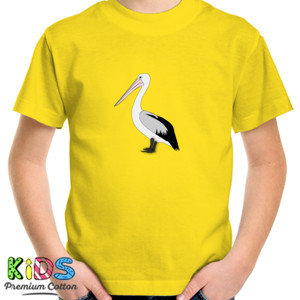 Kaos Kaos Anak Gambar Pelican