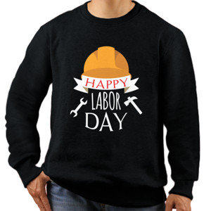 Jaket Sweater Distro Happy labor day