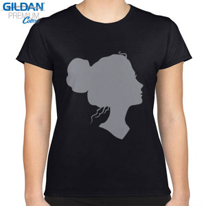 Kaos DISTRO SILHOUETTE BEAUTY GIRL