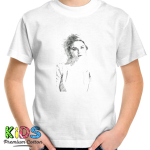 Kaos 4.front_Beauty_woman_sket_pencil_white_hery