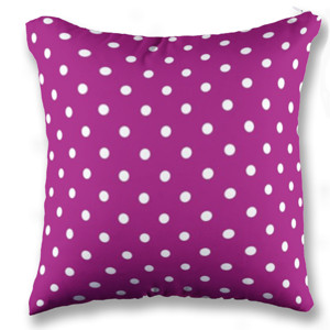 Bantal POLKA PURPLE