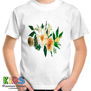 Kaos flowery tshirt