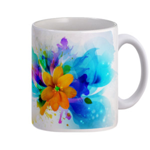 Mug flowers gloom