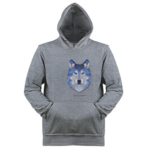 Jaket Hoodie Triangle Wolf 01