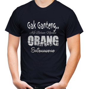 Kaos gak ganteng klo belum ngaku orang sribhawono