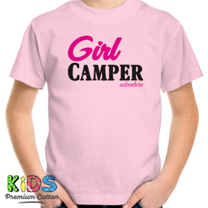 Kaos Kaos Wanita Girl Camper 