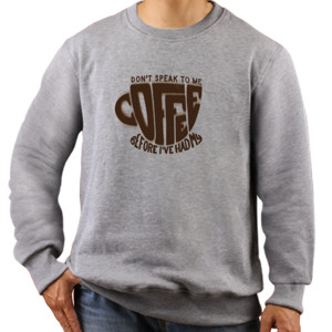 Jaket Sweater Coffee Cup