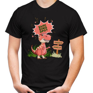 Kaos DINOSAURUS LUCU -Saiki Dino Opo