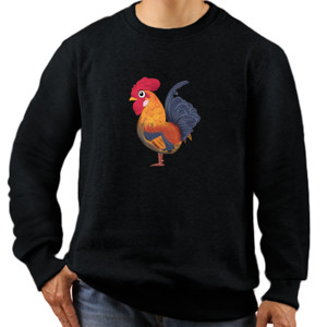 Jaket Sweater Rooster  - Kaos Wanita Gildan by Co_mbro