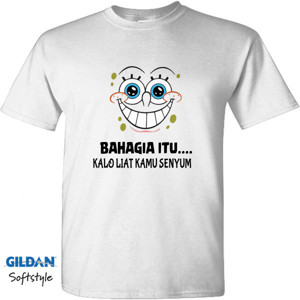 Kaos CA001 - Bahagia Senyum