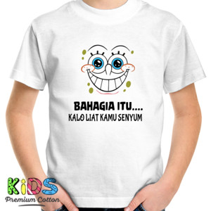 Kaos CA001 - Bahagia Senyum