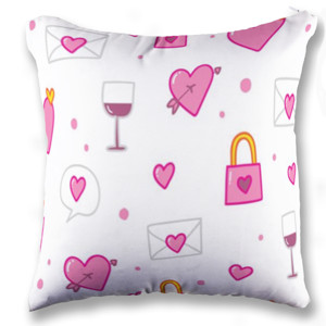 Bantal Valentine Seamless Pattern