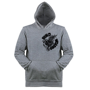 Jaket Hoodie Build Custom t-shirts white