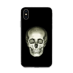 iPhone x scul Casing HP