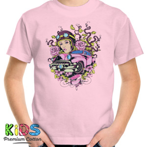 Kaos Pink Car