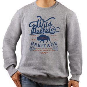 Jaket Sweater Wild Buffalo Heritage 