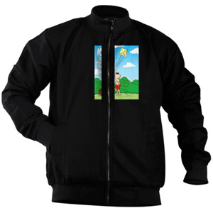 Jaket Bomber Mice Cartoon: Kids Jaman Old