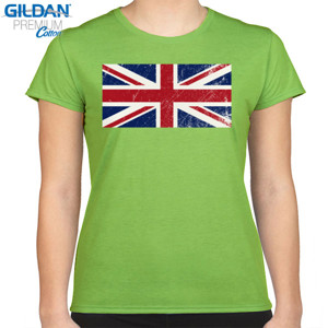 Kaos Union Jack Grunge