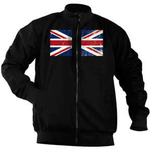 Jaket Bomber Union Jack Grunge