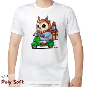 Kaos Uncle Owl Deliver Goods