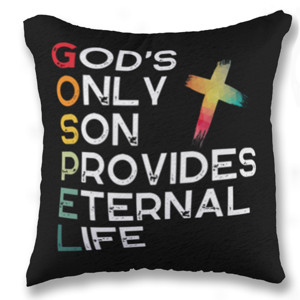 Bantal G-O-S-P-E-L (Retro)
