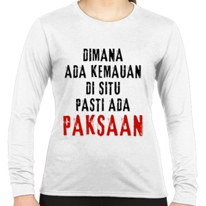 Kaos Wearthememo T-Shirt Dimana Ada Kemauan