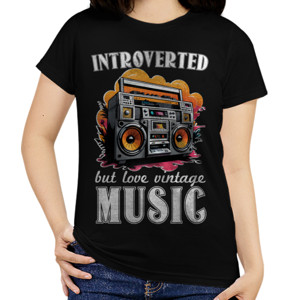 Kaos Introverted But Love Vintage Music
