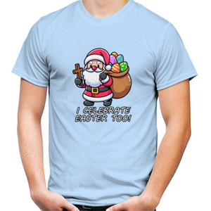Kaos 010 Santa Celebrate Easter
