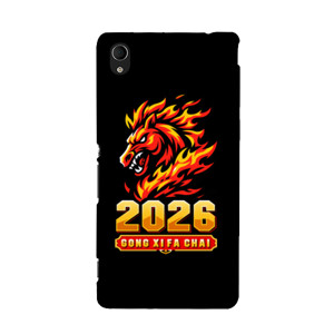 Kaos Imlek 2026 Naga Api – Gong Xi Fa Chai Unisex Casing HP
