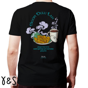 Kaos SNJA : NGOPI DULU LAH