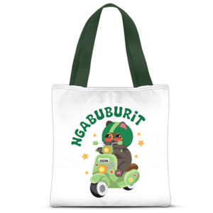Tas Tote Fullprint Ngabuburit Sendiri