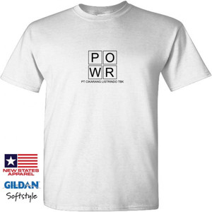 Kaos POWR PT Cikarang Listrindo Tbk Varian 2