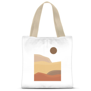 Tas Tote Fullprint landscape totebag