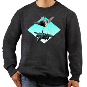 Jaket Sweater Fighter Jet