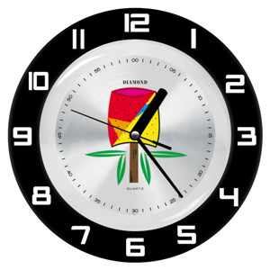 Jam Dinding Jam Dinding Bergambar Ice