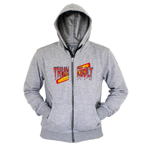 Hoodie Zipper thunderbolt