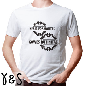 Kaos Jersey Sepeda Gowes Rutinitas