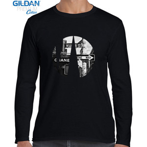 Kaos Kaos Pria Street Gildan Lengan Panjang by Co_mbro