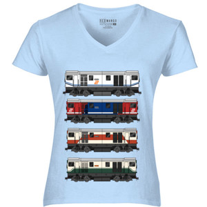 Kaos T-Shirt Lokomotif BB 301 