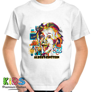 Kaos ANAK KARAKTER ALBERT EINSTEIN