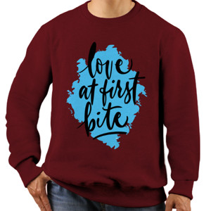 Jaket Sweater Love At First Bite - RedMango