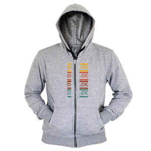 Hoodie Zipper Kaos Retro Doeloe