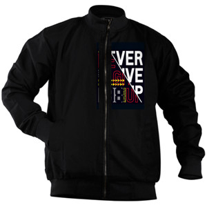 Jaket Bomber Never Give Up 1998